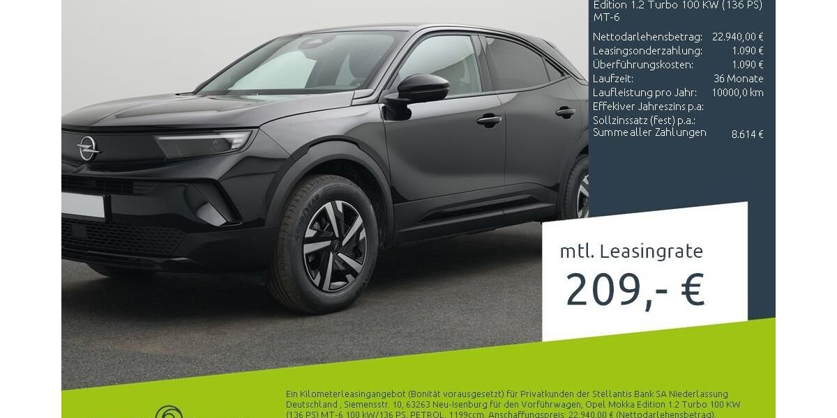 Opel Mokka 4.000 km 21.320 &euro; Borken 46325