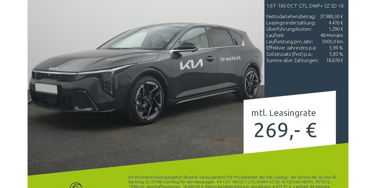 Kia K4 4.500 km 37.280 &euro; Bocholt 46395