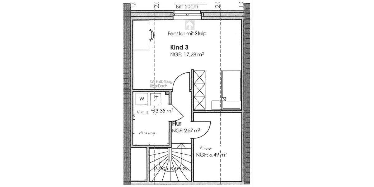 Doppelhaushälfte Bocholt Feldmark - 5 Zimmer, 135 m&sup2;, 1.500&euro; | Angebot:23620831