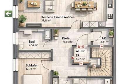 Wohnung Rhede - 4 Zimmer, 117 m&sup2;, 468.000&euro; | Angebot:26987769
