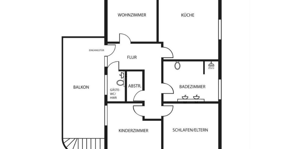 Etagenwohnung Südlohn - 3 Zimmer, 119 m&sup2;, 950&euro; | Angebot:26653894