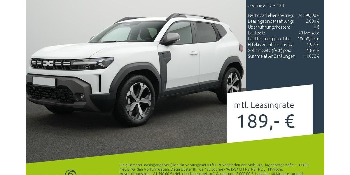 Dacia Duster 1.500 km 24.999 &euro; Borken 46325