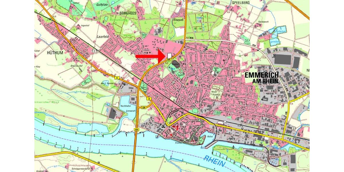 Gewerbeobjekt Emmerich am Rhein - 3.600&euro; | Angebot:24401963