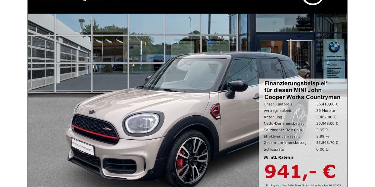 Mini John Cooper Works Countryman 41.419 km 36.410 &euro; Borken 46325