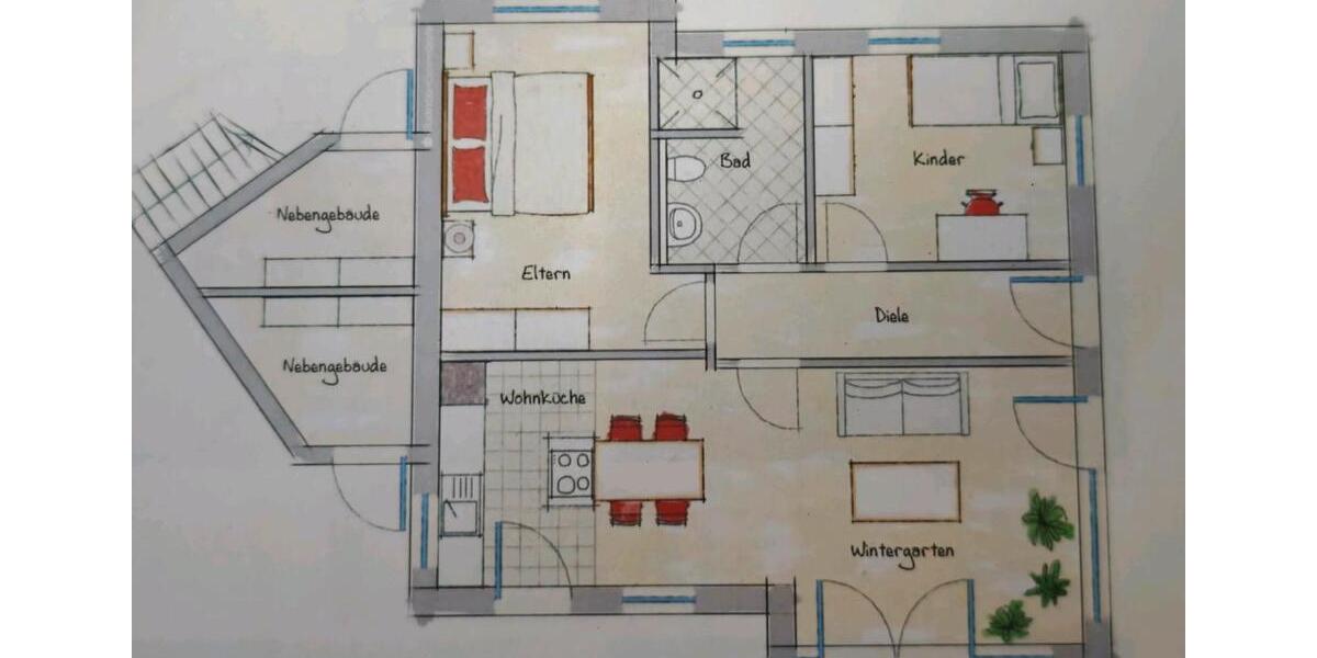 Einfamilienhaus Kalkar - 8 Zimmer, 135 m&sup2;, 359.000&euro; | Angebot:24551481