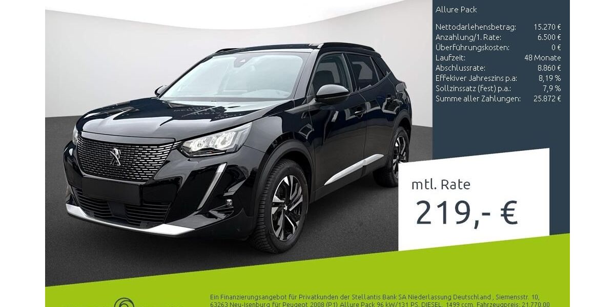 Peugeot 2008 23.513 km 21.080 &euro; Bocholt 46395