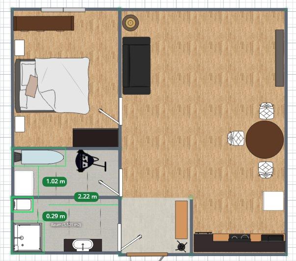 Etagenwohnung Kalkar - 2 Zimmer, 65 m&sup2;, 540&euro; | Angebot:26478503