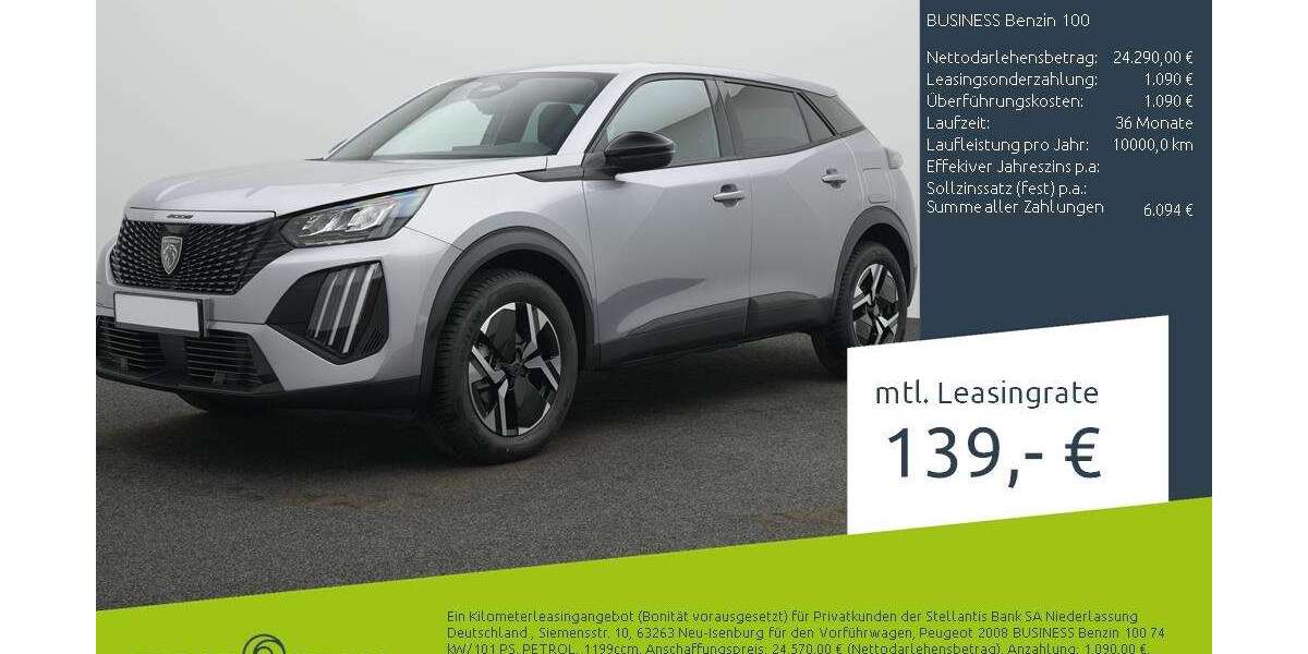 Peugeot 2008 8.437 km 24.290 &euro; Bocholt 46395
