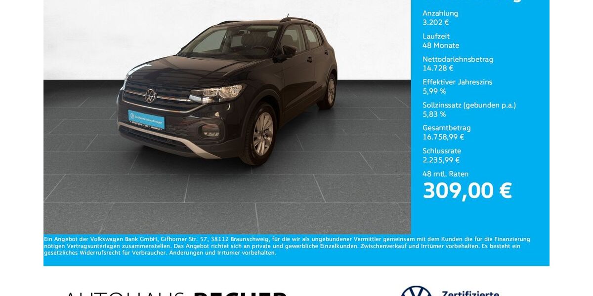 VW T-Cross 17.491 km 17.930 &euro; Wesel 46485