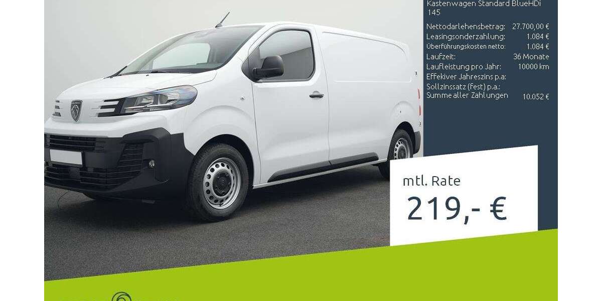 Peugeot Expert 1.500 km 27.700 &euro; Bocholt 46395