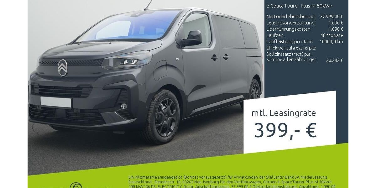 Citroen SpaceTourer 1.500 km 38.630 &euro; Bocholt 46395