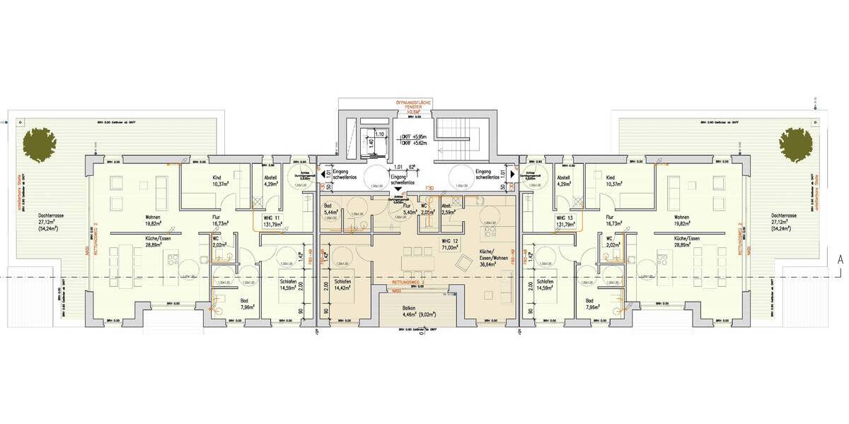 Etagenwohnung Borken - 3 Zimmer, 132 m&sup2;, 527.200&euro; | Angebot:25707862