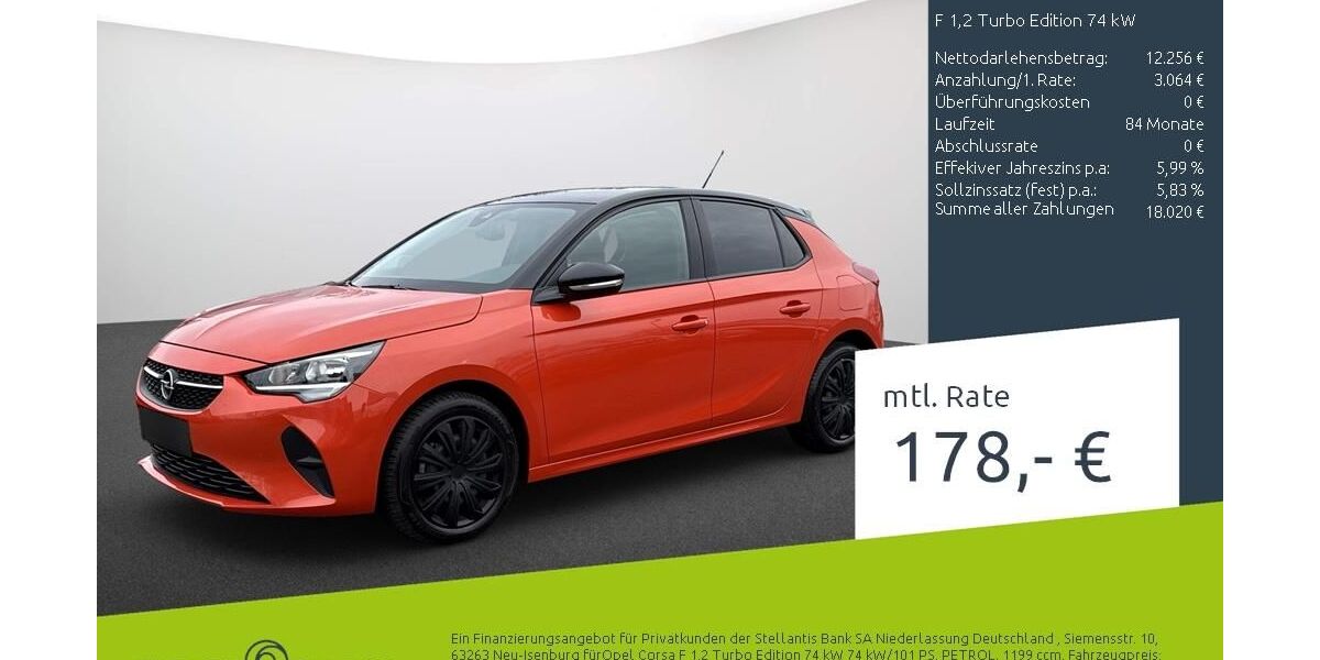 Opel Corsa 24.182 km 14.794 &euro; Bocholt 46395