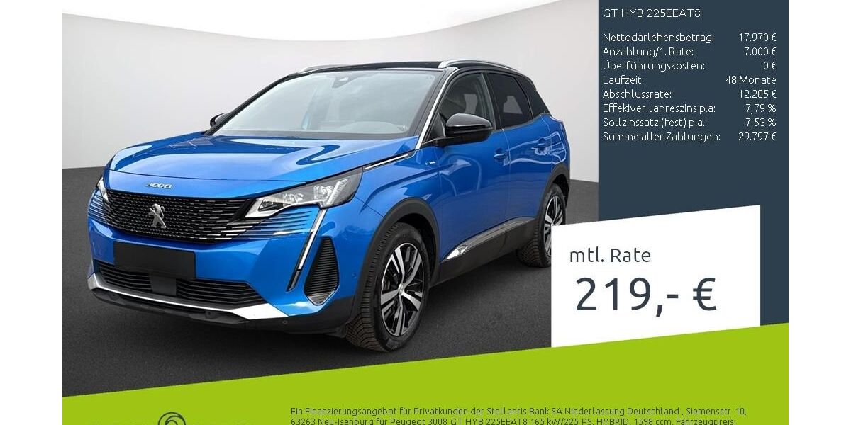 Peugeot 3008 49.589 km 23.770 &euro; Bocholt 46395