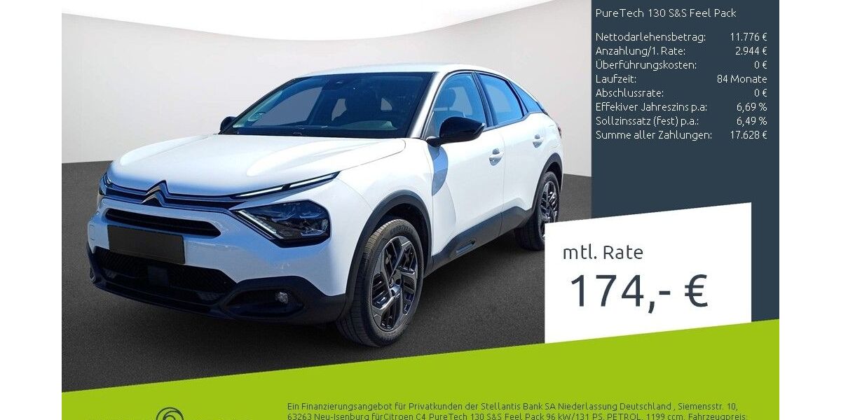 Citroen C4 12.879 km 14.720 &euro; Bocholt 46395