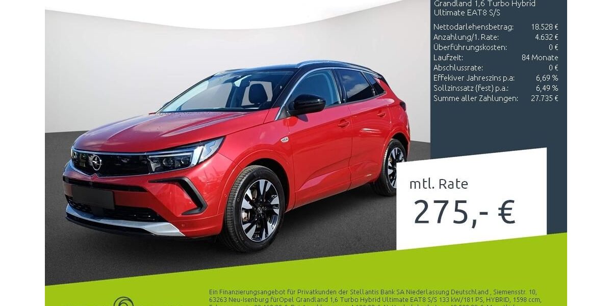 Opel Grandland (X) 61.843 km 23.379 &euro; Bocholt 46395