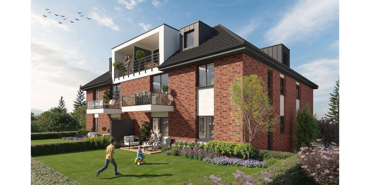 Etagenwohnung Isselburg - 2 Zimmer, 57 m&sup2;, 226.988&euro; | Angebot:25203800