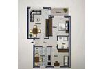 Etagenwohnung Bocholt Stenern - 3 Zimmer, 77 m&sup2;, 259.000&euro; | Angebot:26822550