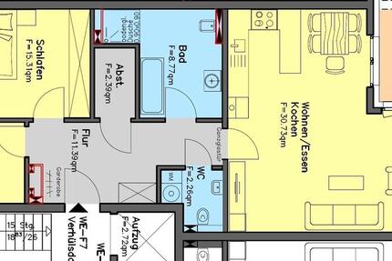 Wohnung Xanten - 3 Zimmer, 82 m&sup2;, 329.000&euro; | Angebot:26021675