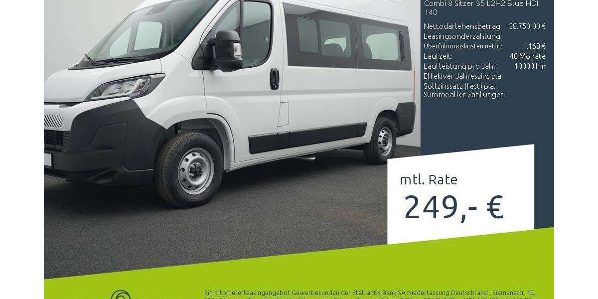 Citroen Jumper 1.500 km 38.750 &euro; Borken 46325