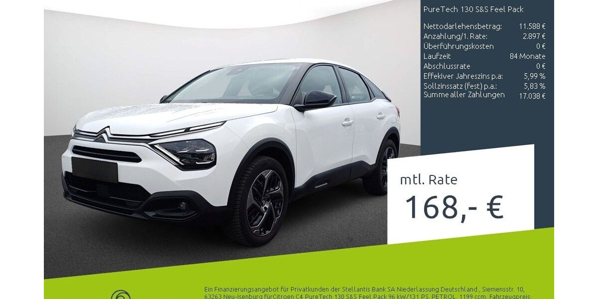 Citroen C4 19.850 km 14.230 &euro; Borken 46325