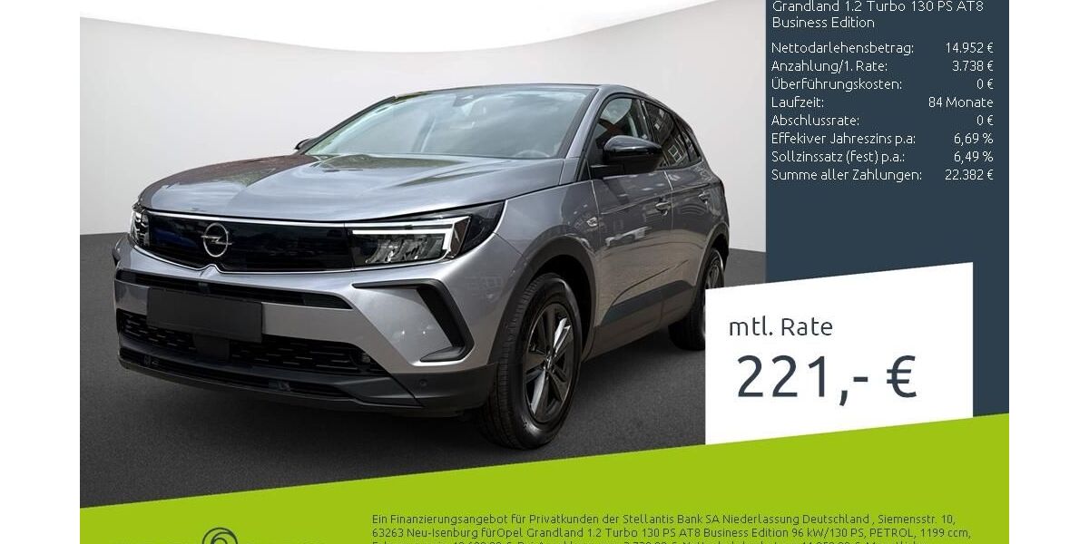 Opel Grandland (X) 52.266 km 18.370 &euro; Bocholt 46395