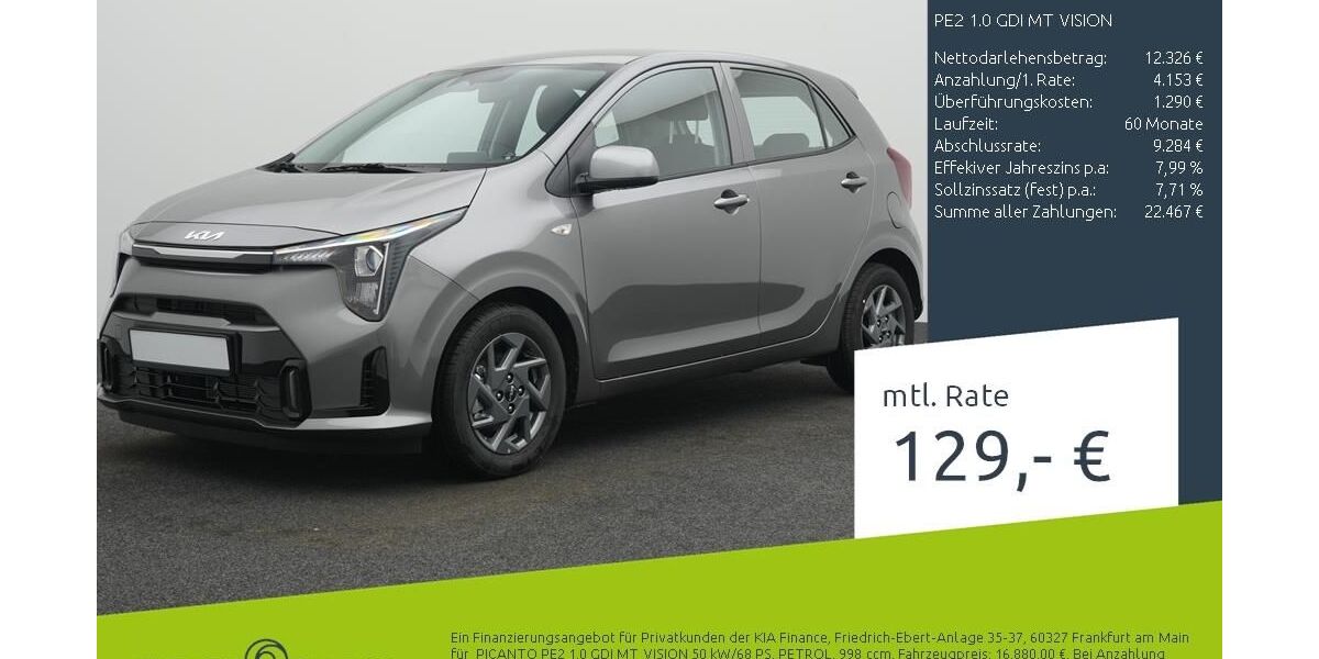 Kia Picanto 5.900 km 16.180 &euro; Borken 46325
