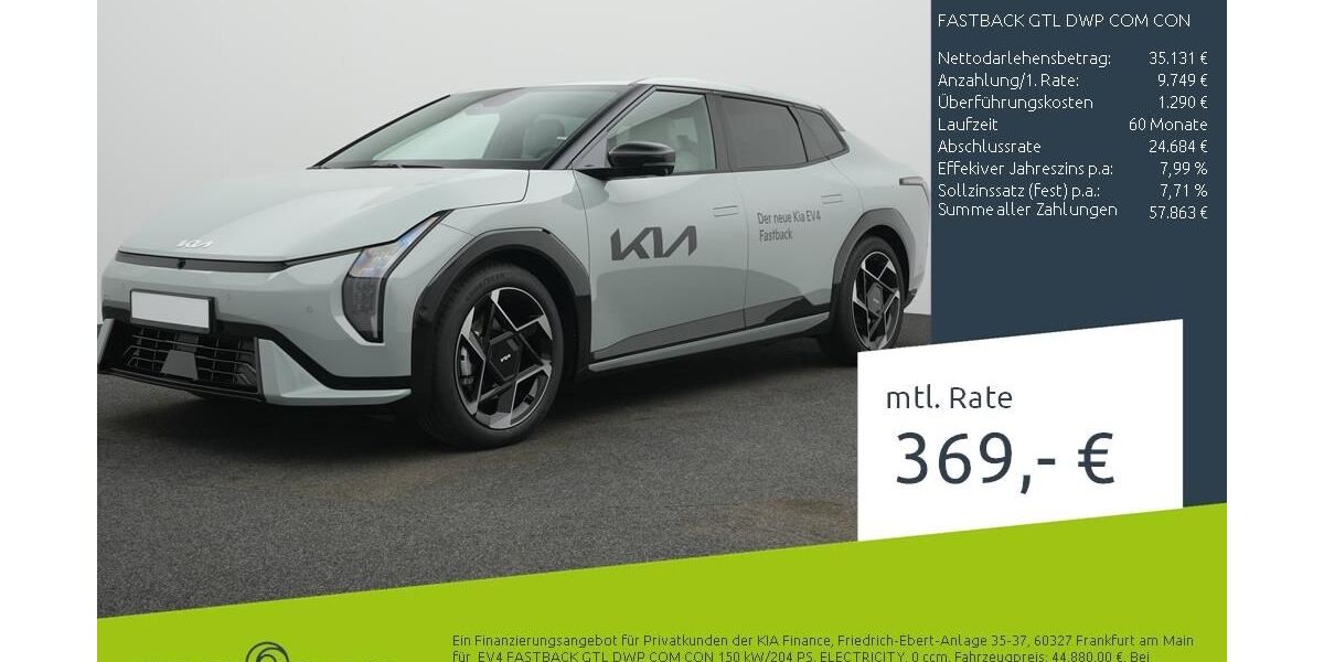 Kia EV4 7.900 km 44.880 &euro; Borken 46325