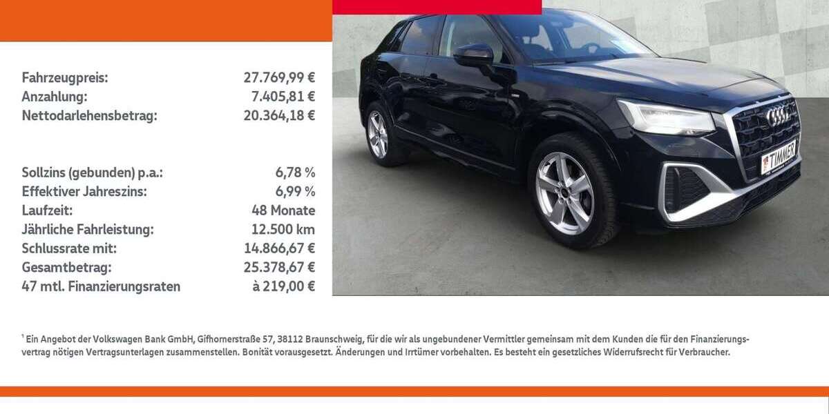 Audi Q2 17.535 km 27.770 &euro; Borken 46325