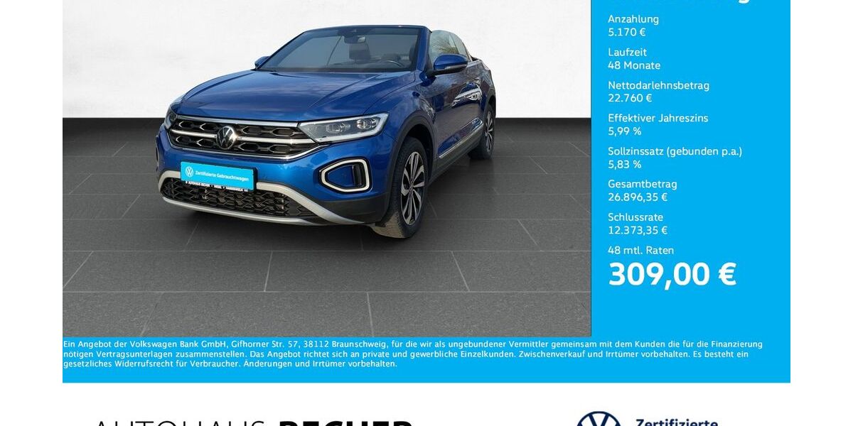 VW T-Roc 49.083 km 27.930 &euro; Wesel 46485