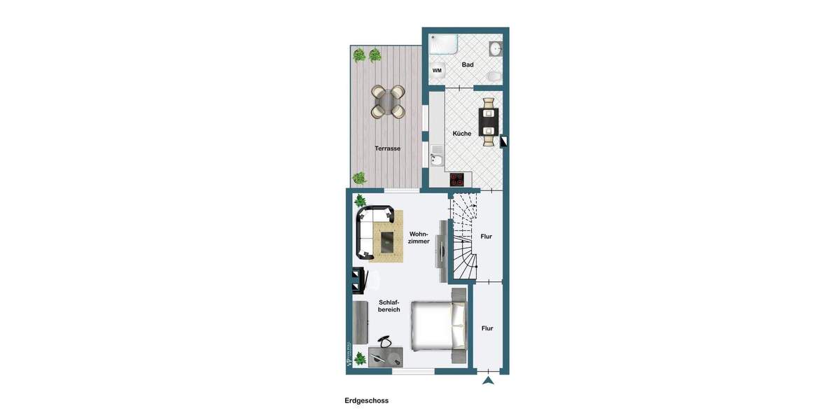 Reihenmittelhaus Bocholt - 5 Zimmer, 150 m&sup2;, 249.000&euro; | Angebot:25731107