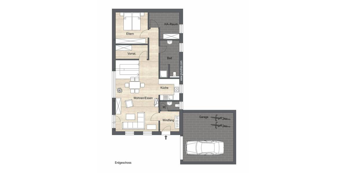 Einfamilienhaus Hamminkeln Dingden - 4 Zimmer, 120 m&sup2;, 549.000&euro; | Angebot:25695749
