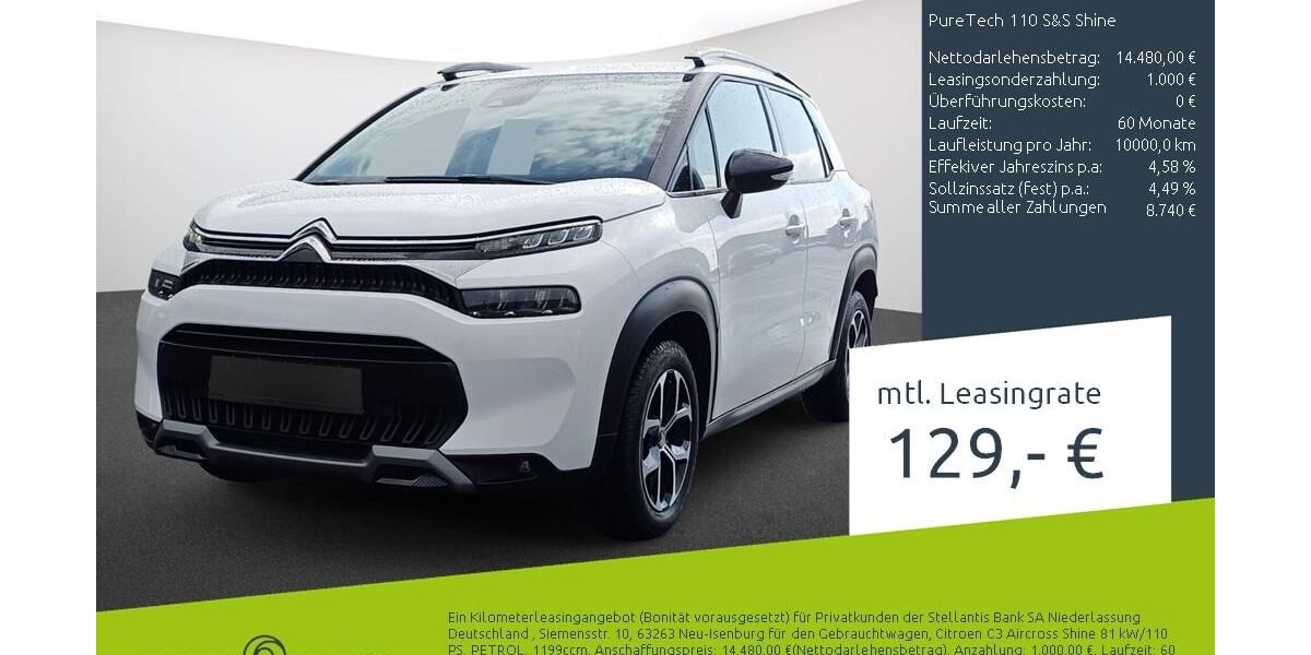 Citroen C3 Aircross 20.919 km 15.230 &euro; Borken 46325