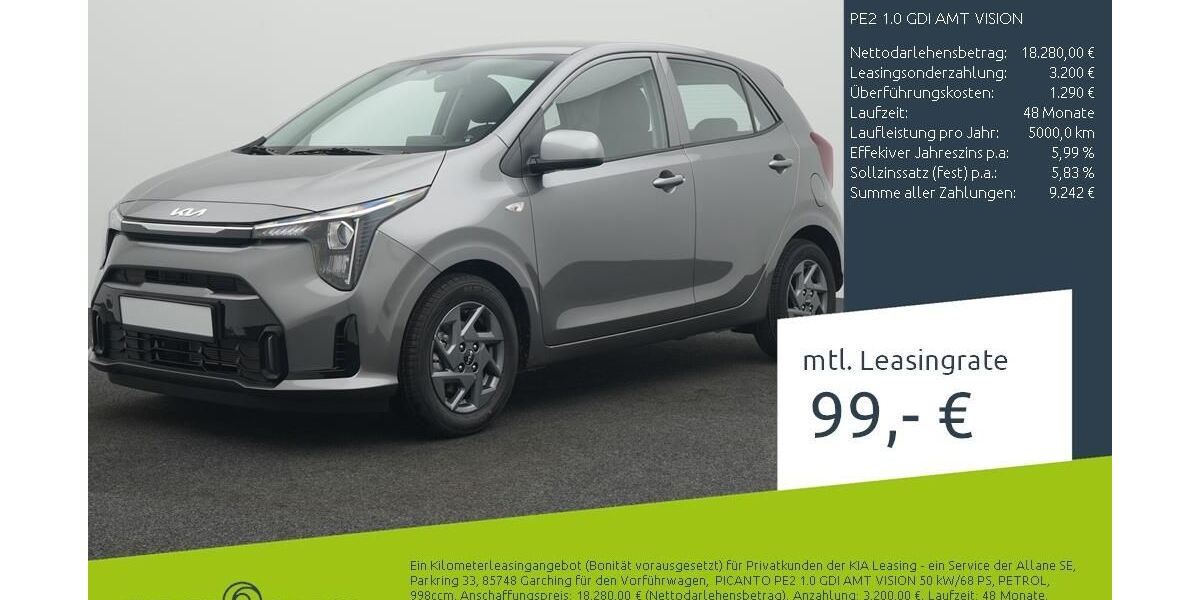 Kia Picanto 4.900 km 18.180 &euro; Bocholt 46395