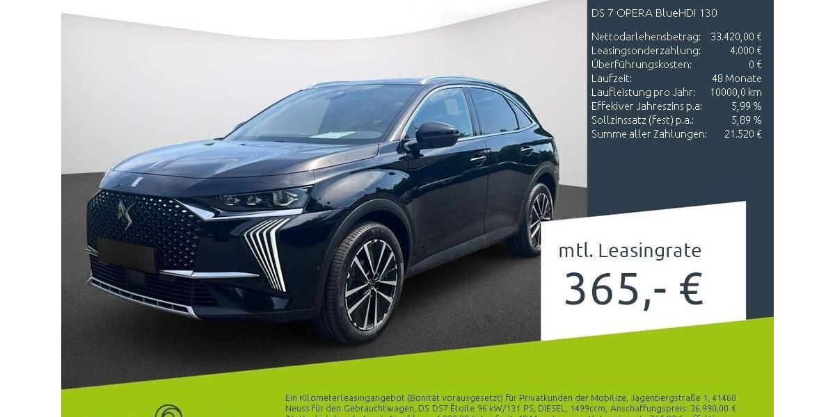 DS Automobiles DS7 (Crossback) 11.871 km 31.960 &euro; Borken 46325