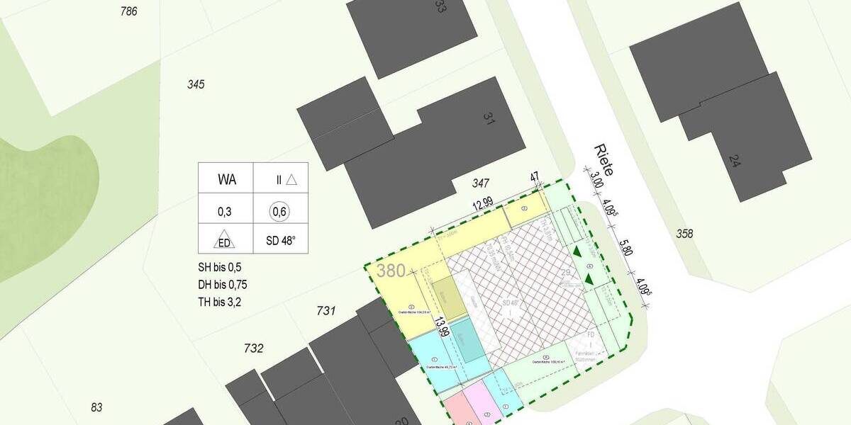 Terrassenwohnung Gescher - 2 Zimmer, 67 m&sup2;, 251.000&euro; | Angebot:25707861