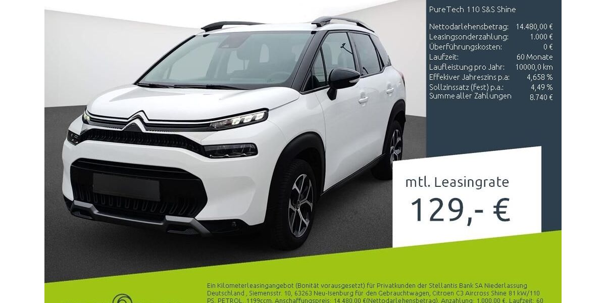 Citroen C3 Aircross 18.902 km 14.949 &euro; Borken 46325