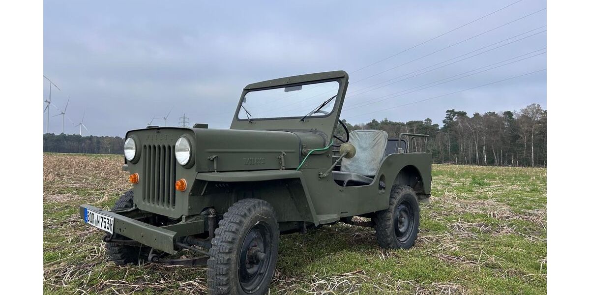 Jeep Willys 28.000 km 13.500 &euro; Gescher 48712