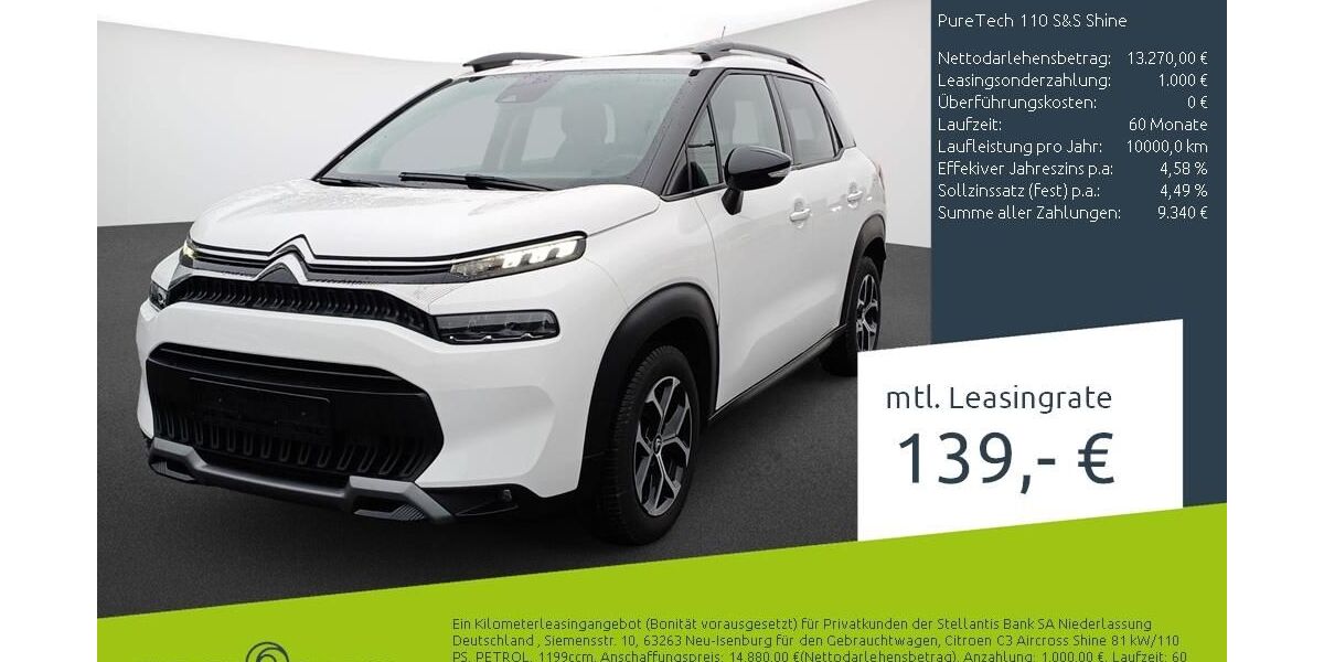 Citroen C3 Aircross 18.812 km 12.979 &euro; Borken 46325