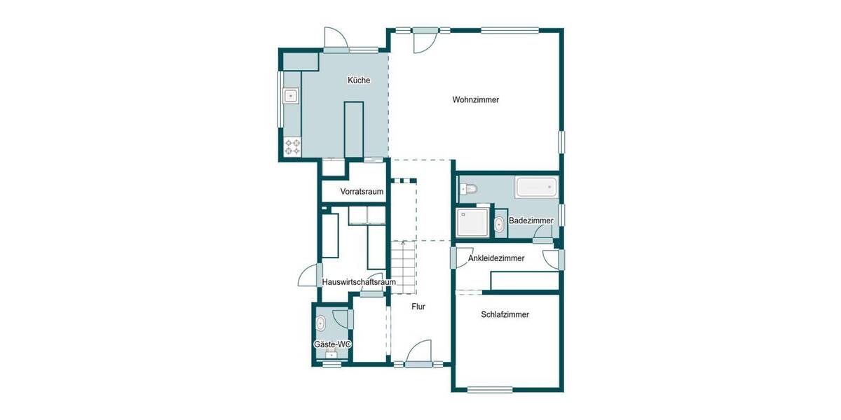 Einfamilienhaus Rees - 6 Zimmer, 178 m&sup2;, 665.000&euro; | Angebot:26596066