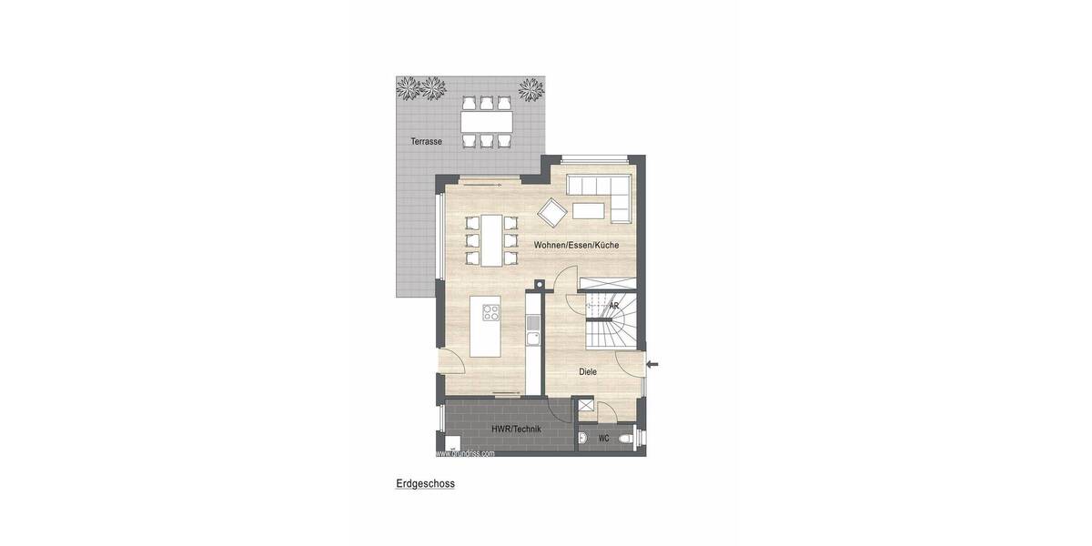Einfamilienhaus Bocholt Stenern - 4 Zimmer, 137 m&sup2;, 569.000&euro; | Angebot:25835915