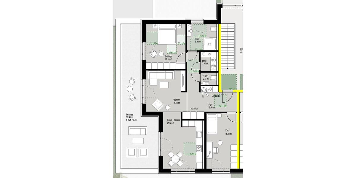 Einfamilienhaus Vreden - 3 Zimmer, 109 m&sup2;, 1.350&euro; | Angebot:26398045