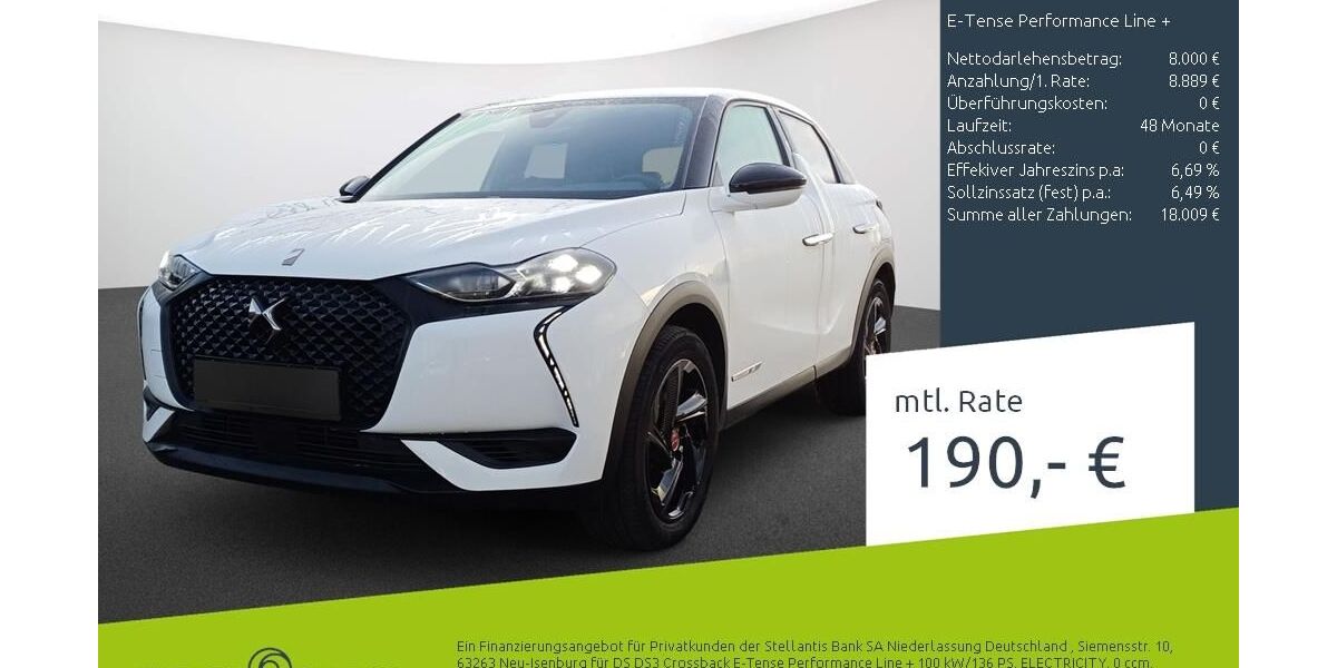DS Automobiles DS3 Crossback 33.274 km 16.889 &euro; Borken 46325