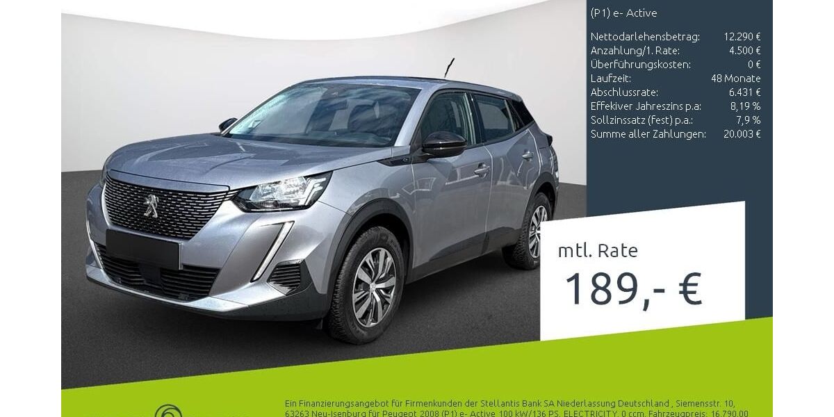 Peugeot 2008 37.610 km 16.790 &euro; Bocholt 46395