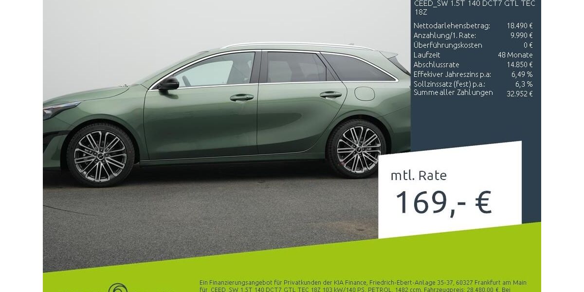 Kia ceed Sportswagon 6.500 km 26.480 &euro; Bocholt 46395