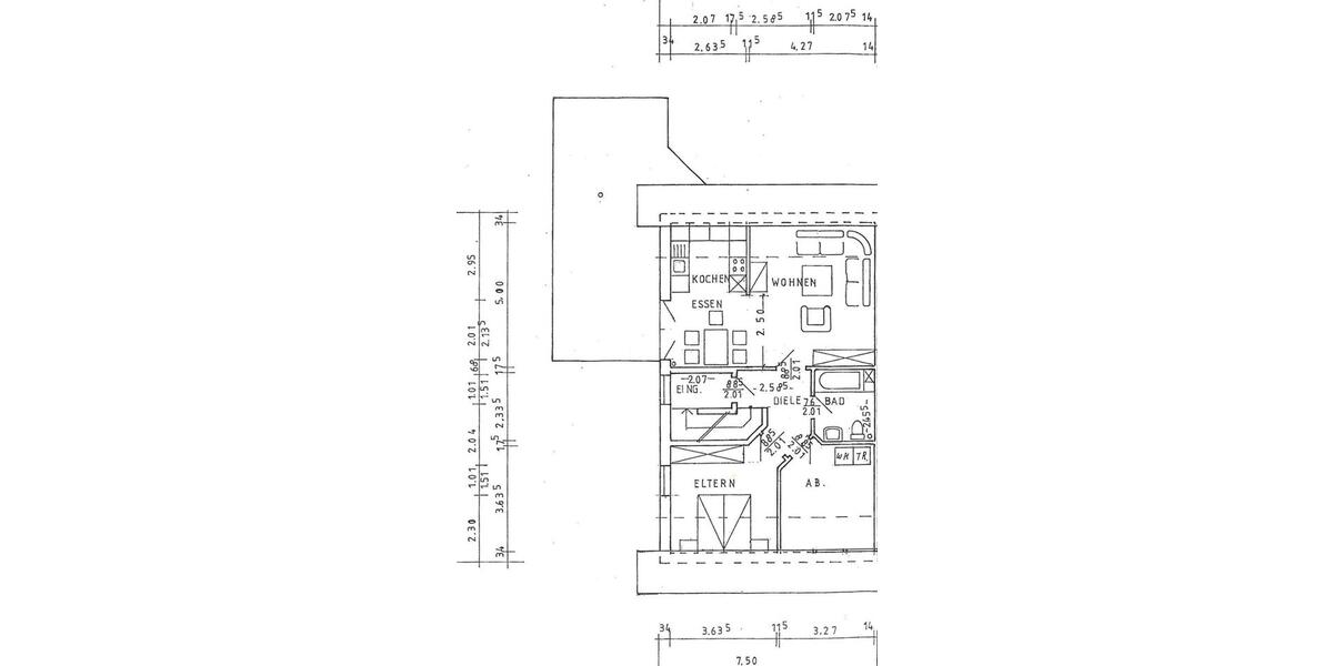 Dachgeschoßwohnung Xanten - 4 Zimmer, 88 m&sup2;, 308.000&euro; | Angebot:25498386