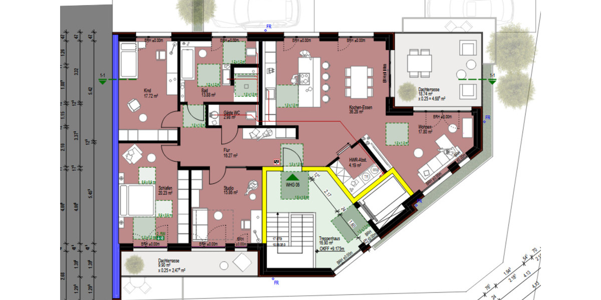 Erdgeschoßwohnung Borken - 3 Zimmer, 80 m&sup2;, 1.150&euro; | Angebot:25087986