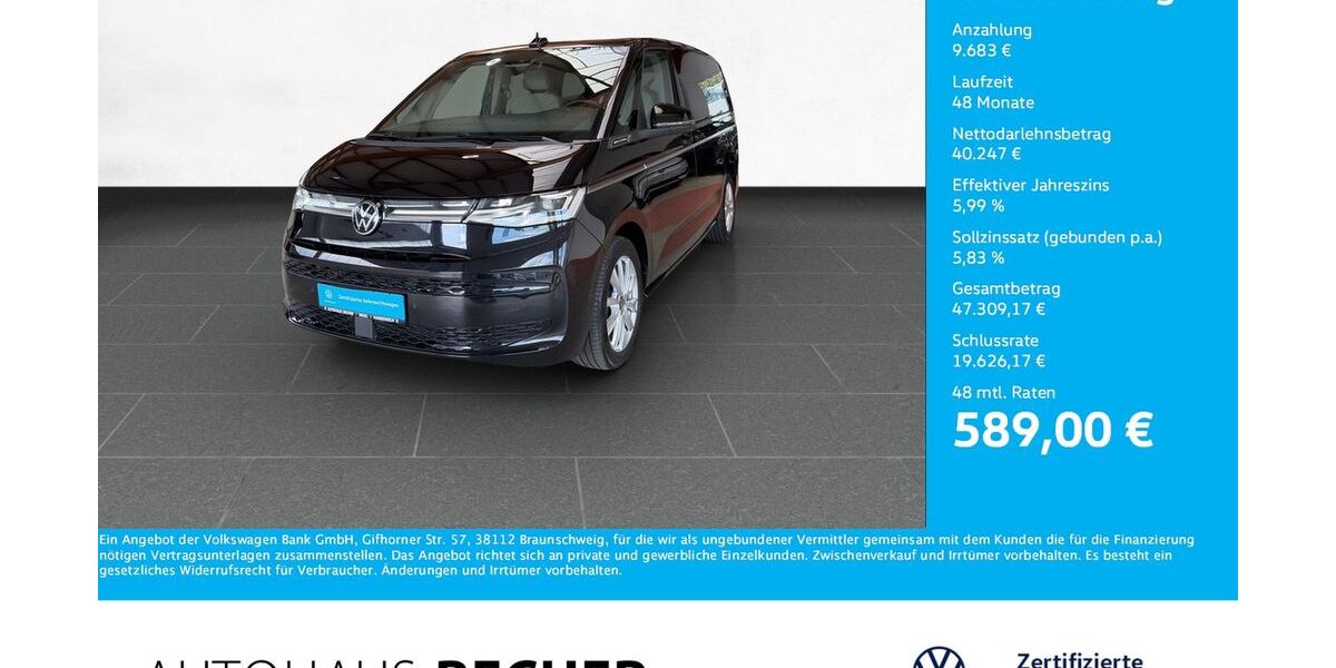 VW T7 Multivan 57.189 km 49.930 &euro; Wesel 46485