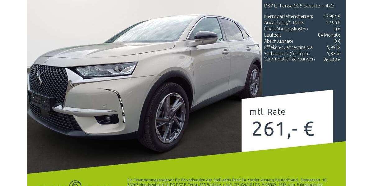 DS Automobiles DS 7 Crossback 25.851 km 22.480 &euro; Borken 46325