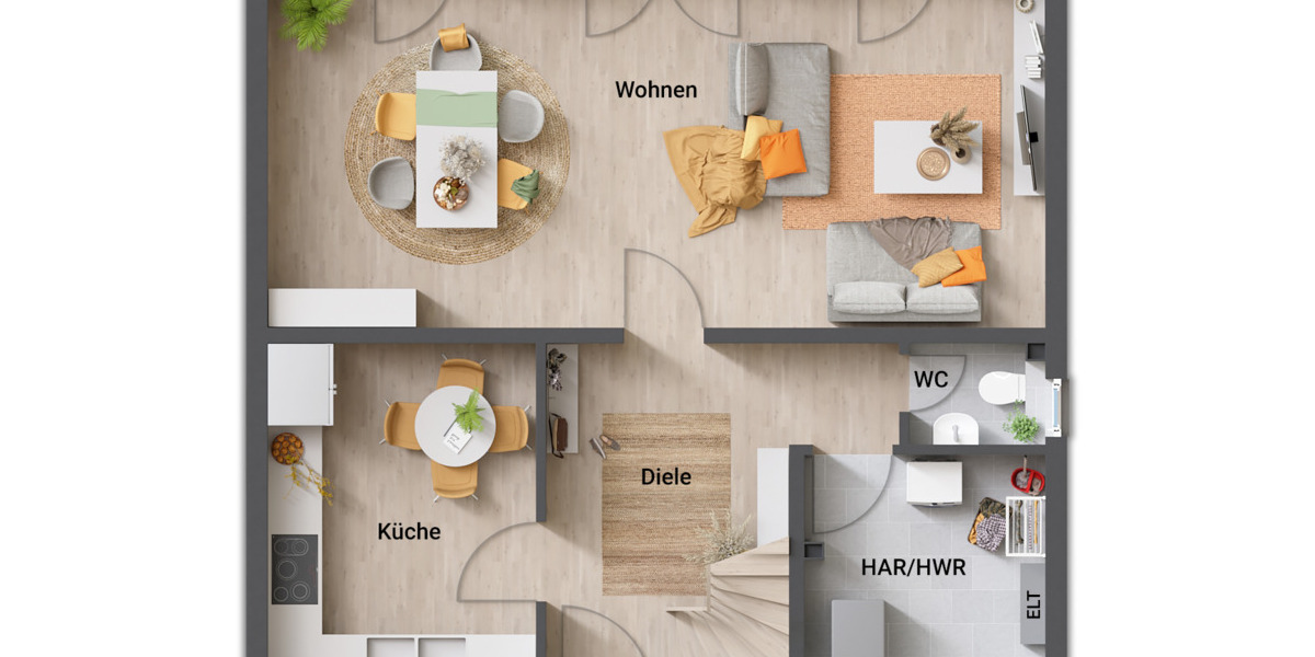 Mehrfamilienhaus, Wohnhaus Kalkar Altkalkar - 4 Zimmer, 120 m&sup2;, 249.690&euro; | Angebot:25663377